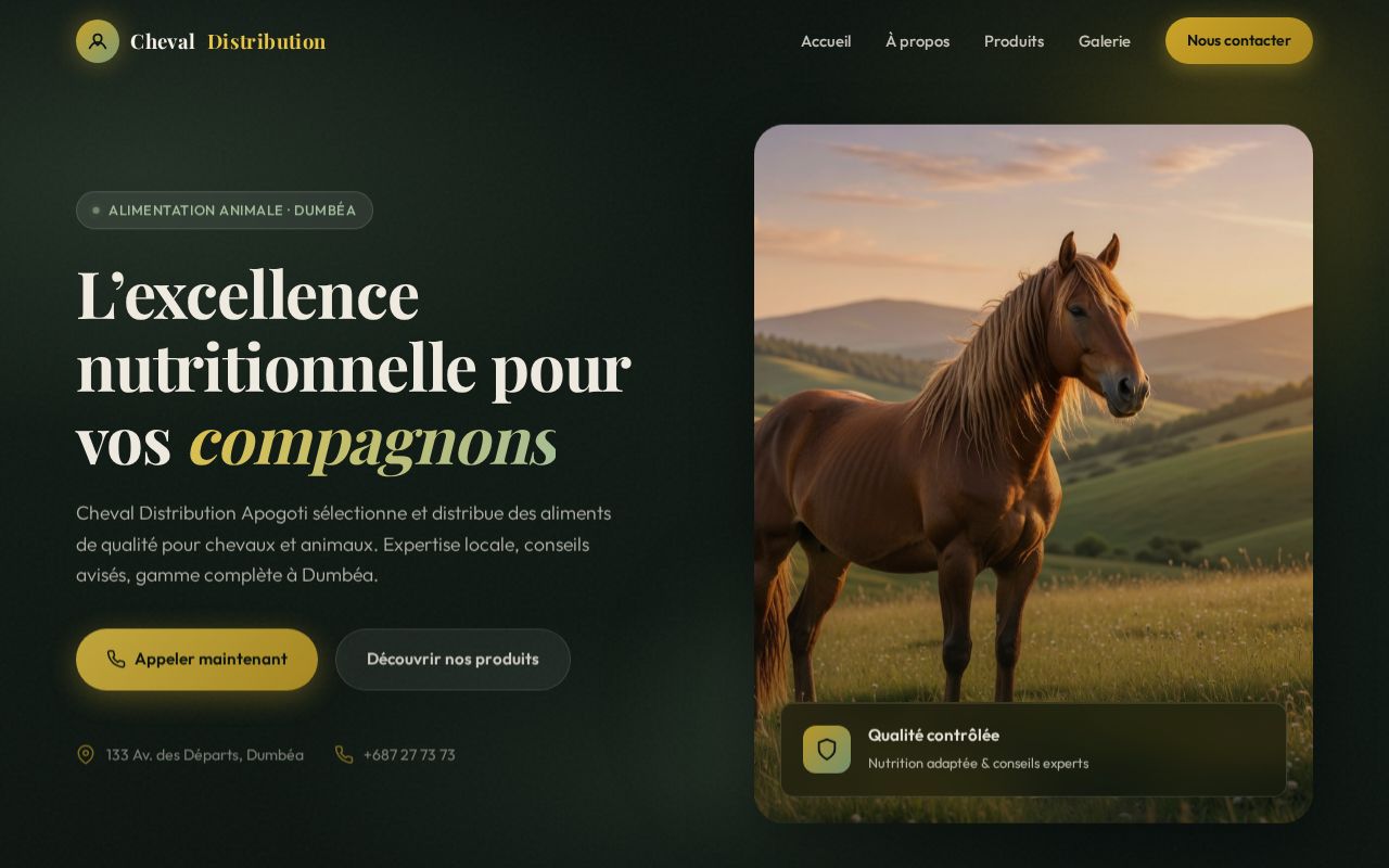 Cheval Distribution Apogoti